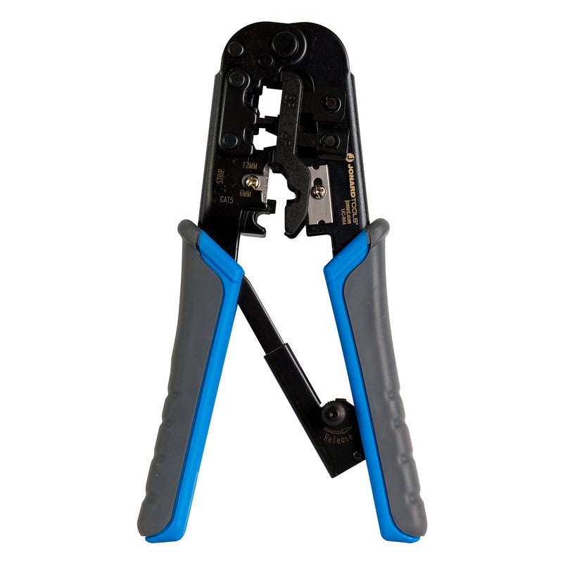 Jonard Tools UC-864 6-in-1 Modular Cut Strip and Crimping Tool for CAT3, CAT5e, CAT6, CAT6A cables and RJ11, RJ12, RJ45 Connectors - Image 2